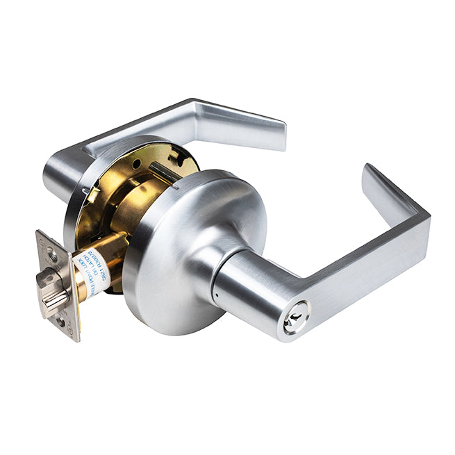 MAAX CL4570 Heavy-Duty Classroom Lever, Grade-1 – Satin Chrome